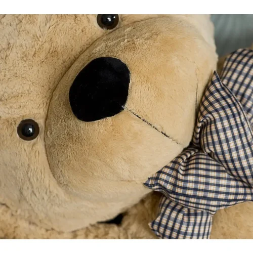 Liels Plīša Lācītis Lācis, Mīksta Rotaļlieta, 100 Cm, Gaiši Brūns, Popo - Teddyway