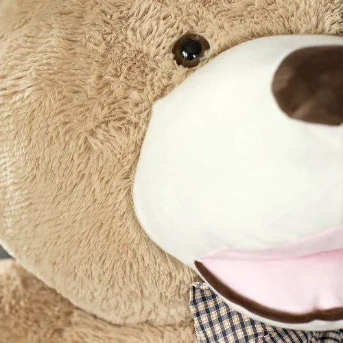 Большой плюшевый мишка, мягкая игрушка, 100 см, светло-коричневый, Bobo - Teddyway