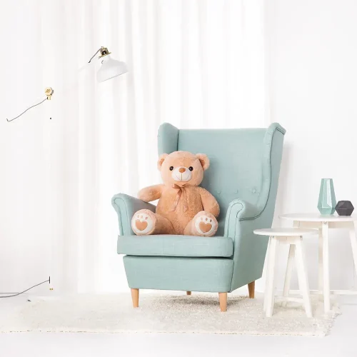 Liels Plīša Lācītis Lācis, Mīksta Rotaļlieta, 100 Cm, Gaiši Brūns, Toto - Teddyway