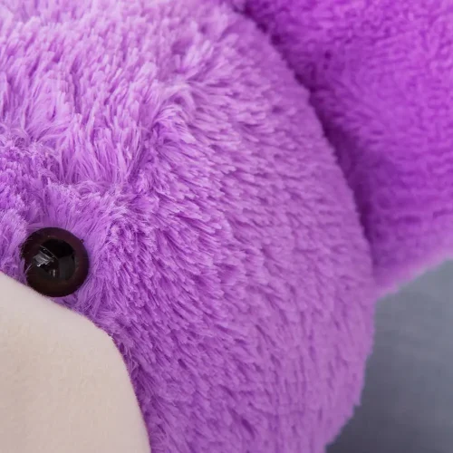Liels Plīša Lācītis Lācis, Mīksta Rotaļlieta, 100 Cm, Violetais, Bobo - Teddyway