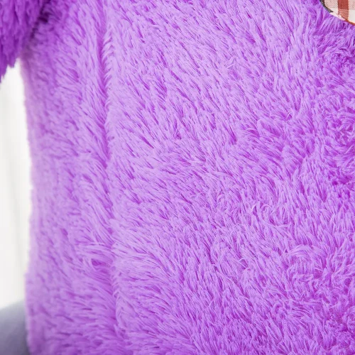 Liels Plīša Lācītis Lācis, Mīksta Rotaļlieta, 100 Cm, Violetais, Popo - Teddyway