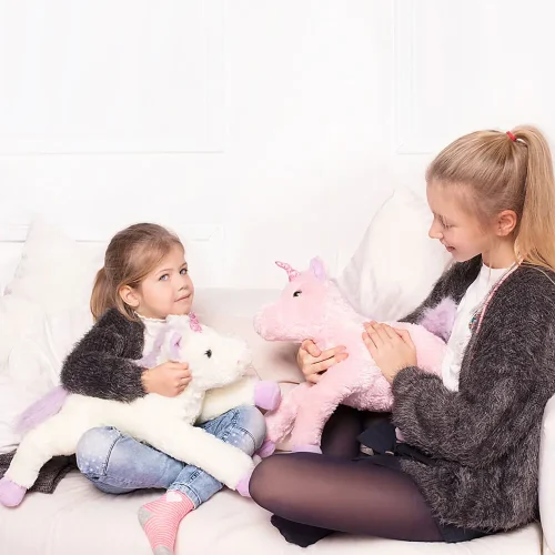 Plīša Vienradzis, Mīkstā Rotaļlieta, 70 Cm, Rozā, Soso - Teddyway