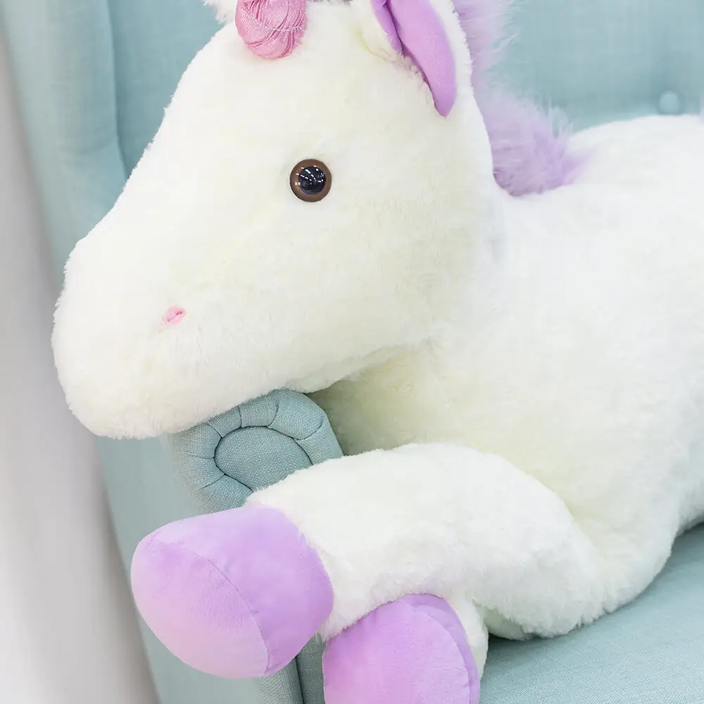 Plīša Vienradzis, Mīkstā Rotaļlieta, 70 Cm, Rozā, Soso - Teddyway