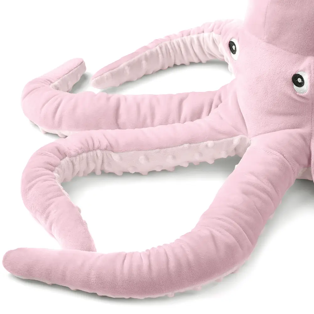 Large Plush Squid, Soft Toy, 80 Cm, Blue, Sodo - Teddyway