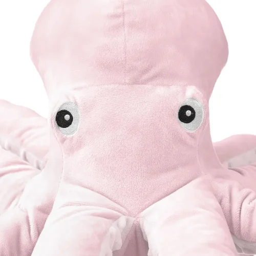 Large Plush Squid, Soft Toy, 80 Cm, Blue, Sodo - Teddyway