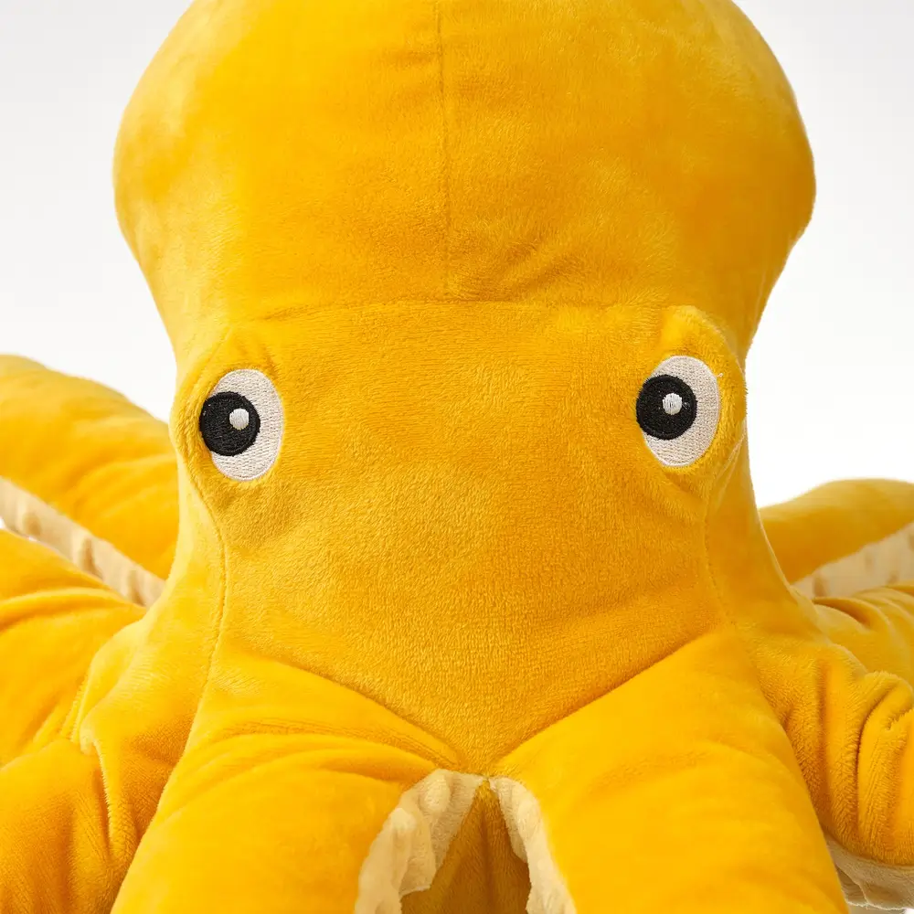 Liels Plīša Kalmārs, Mīkstā Rotaļlieta, 80 Cm, Zils, Sodo - Teddyway