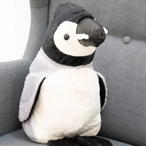 Plīša Pingvīns, Mīkstā Rotaļlieta, 40 Cm, Melns Balts, Pipi - Teddyway