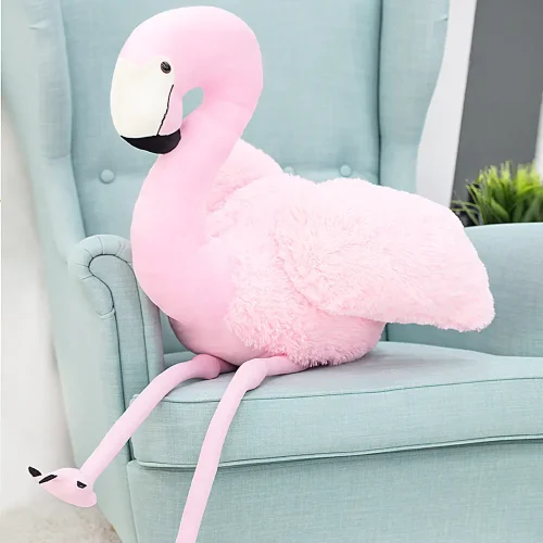 Large Plush Flamingo, Soft Toy, 125 Cm, Pink, Fofo - Teddyway