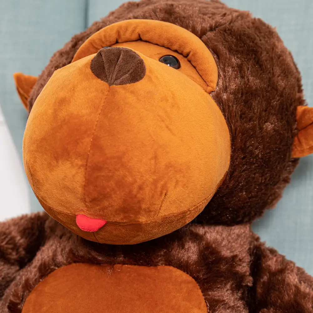 Plīša Pērtiķis, Mīkstā Rotaļlieta, 90 Cm, Brūns, Moko - Teddyway