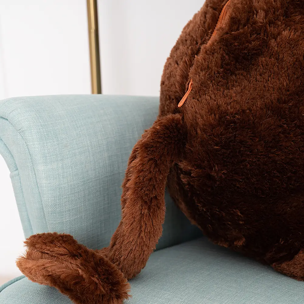 Plīša Pērtiķis, Mīkstā Rotaļlieta, 90 Cm, Brūns, Moko - Teddyway