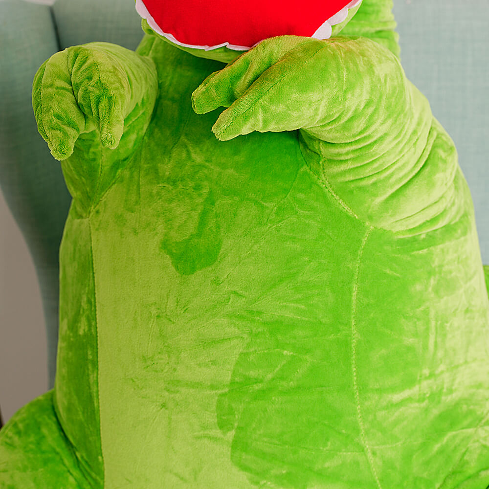 Large Plush Dinosaur, Soft Toy, 160 Cm, Green, Gogo - Teddyway