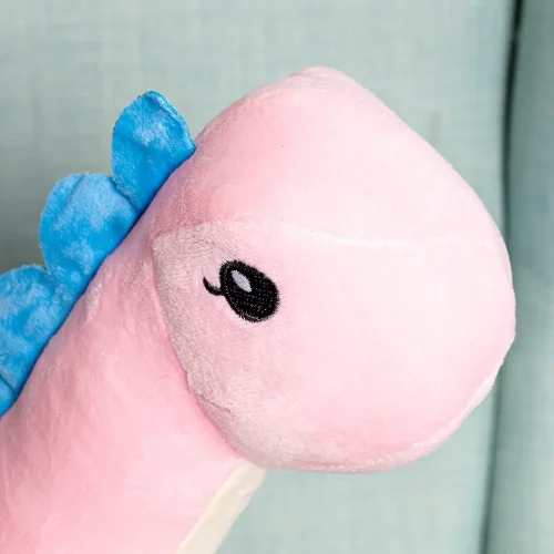Large Plush Dinosaur, Soft Toy, 150 Cm, Pink, Tobo - Teddyway