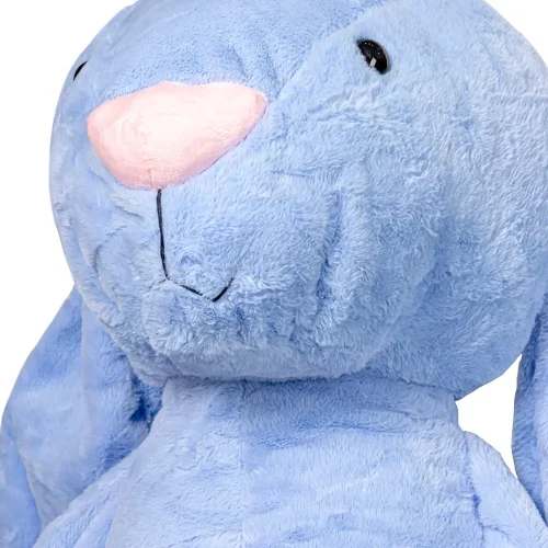 Large Plush Bunny, Soft Toy, 160 Cm, Blue, Bani - Teddyway