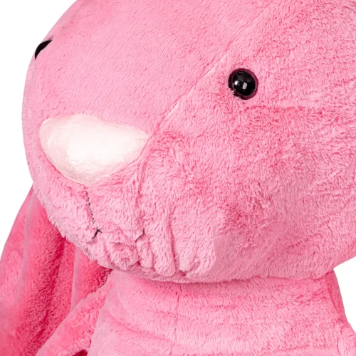 Large Plush Bunny, Soft Toy, 160 Cm, Bright Pink, Bani - Teddyway