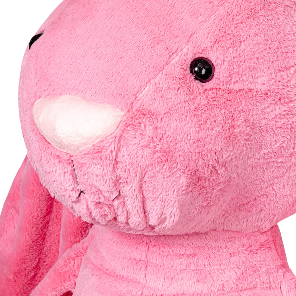 Large Plush Bunny, Soft Toy, 160 Cm, Bright Pink, Bani - Teddyway