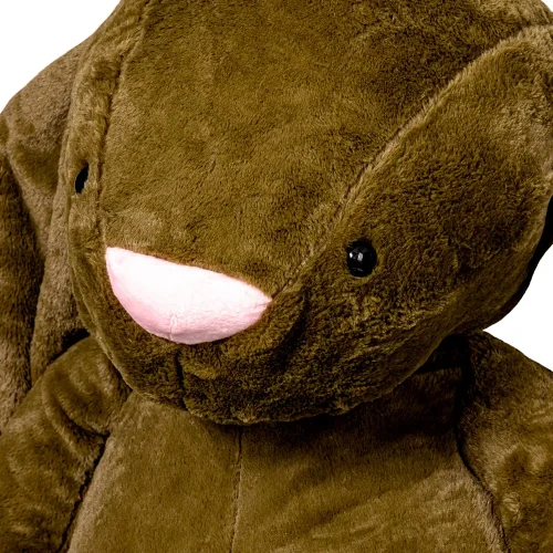 Large Plush Bunny, Soft Toy, 160 Cm, Olive, Bani - Teddyway