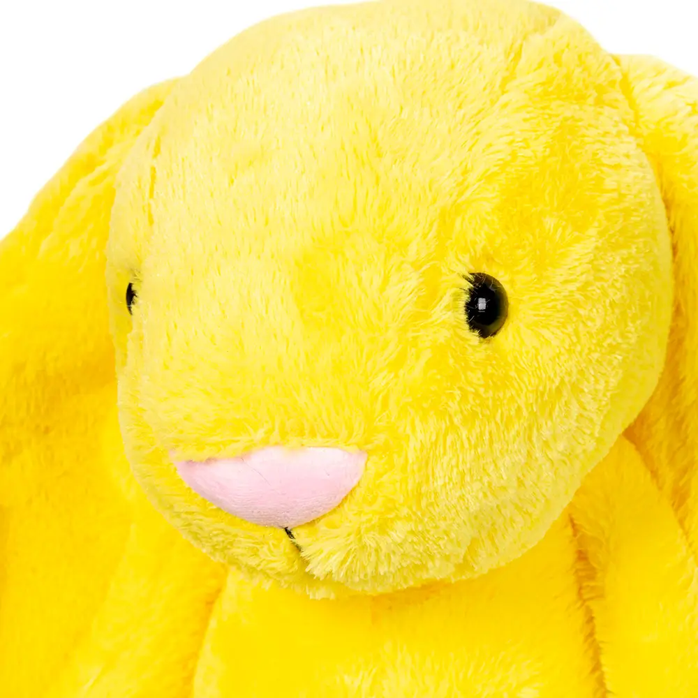 Large Plush Bunny, Soft Toy, 120 Cm, Yellow, Bani - Teddyway