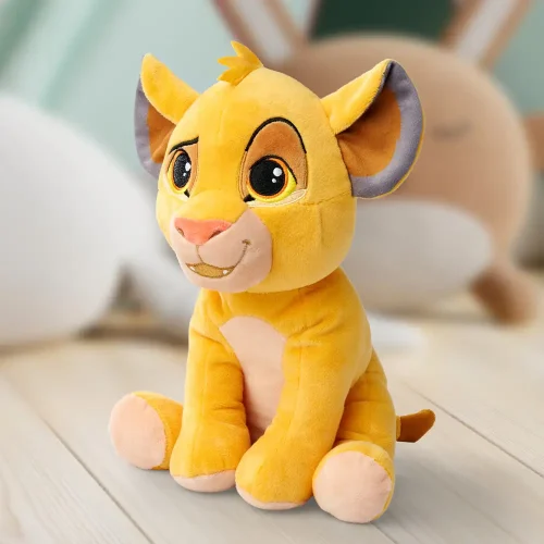 Plush Disney Lion King Simba Lion King Simba, Soft Toy, 25 Cm, Yellow - Teddyway
