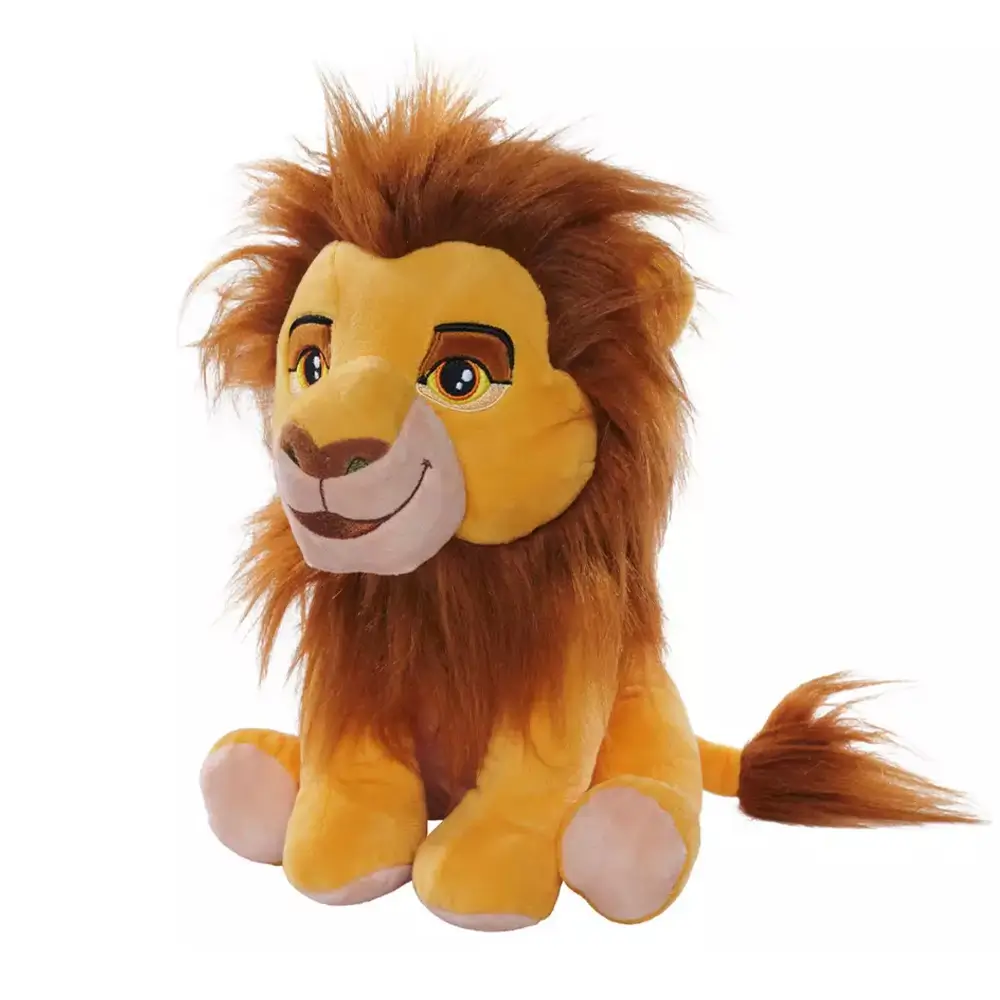 Plush Disney Lion King Mufasa, Soft Toy, 25 Cm, Yellow - Teddyway