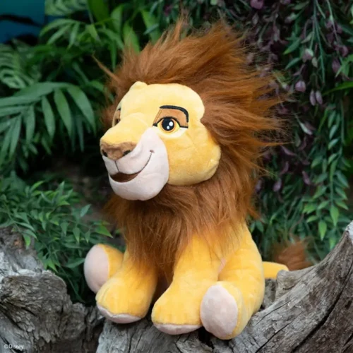 Plush Disney Lion King Mufasa, Soft Toy, 25 Cm, Yellow - Teddyway