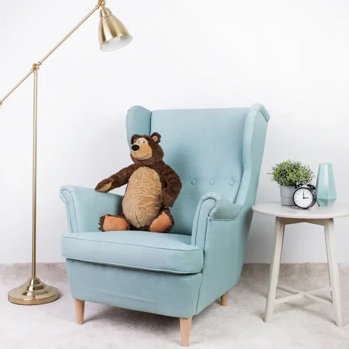 Plush Masha and the Bear Bear, Soft Toy, 50 Cm, Brown - Teddyway