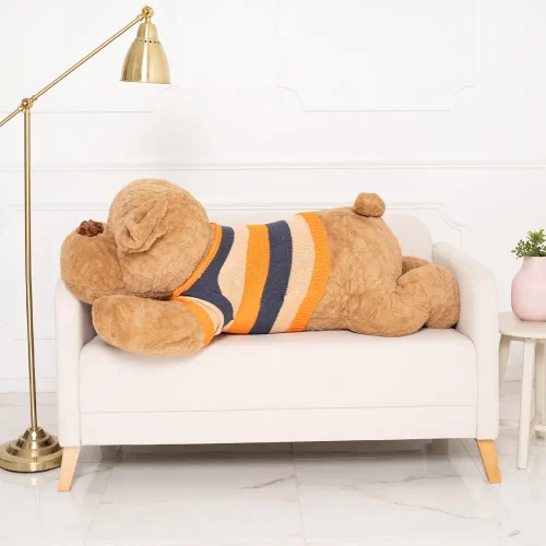 Мягкая плюшевая собачка, 70 см, белая, Dami - Teddyway