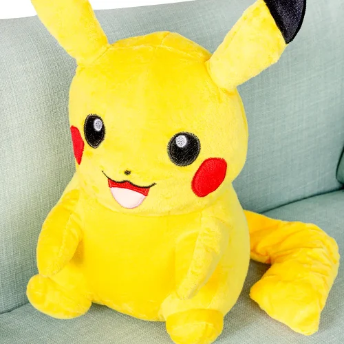 Plush Pokémon Pikachu, Soft Toy, 20 Cm, Yellow - Teddyway