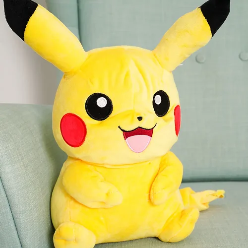Plush Pokémon Pikachu, Soft Toy, 20 Cm, Yellow - Teddyway