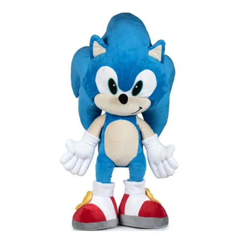 Large Plush Sonic The Hedgehog, Soft Toy, 70 Cm, Blue - Teddyway
