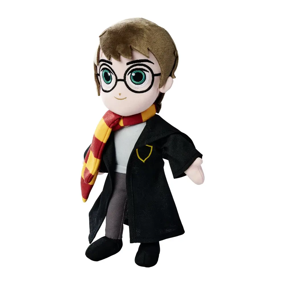 Plush Warner Bros Harry Potter Harry Potter, Soft Toy, 25 Cm, Black - Teddyway