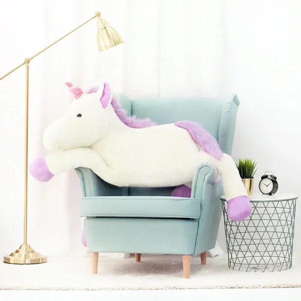 Plīša Vienradzis, Mīkstā Rotaļlieta, 70 Cm, Rozā, Soso - Teddyway