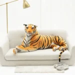 Plīša Tīģeris, Mīkstā Rotaļlieta, 70 Cm, Dzeltenais, Tigo - Teddyway