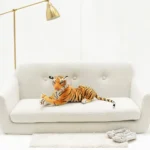 Plīša Tīģeris, Mīkstā Rotaļlieta, 70 Cm, Dzeltenais, Tigo - Teddyway