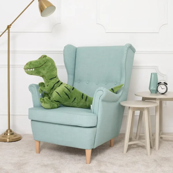 Plīša Dinozaurs, Mīkstā Rotaļlieta, 70 Cm, Zaļais, Deno - 100 cm, Green - Teddyway