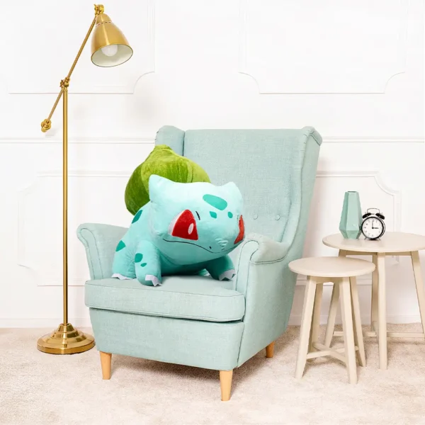 Plīša Pokémon Bulbasaur, Mīksta Rotaļlieta, 30 Cm, Zaļš - Teddyway